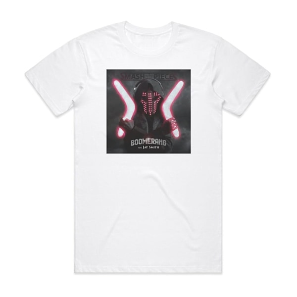 Smash Into Pieces Boomerang Album Cover T-shirt Vit M