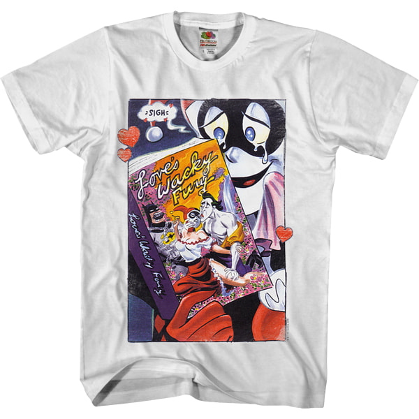 The Joker och Harley Quinn Love's Wacky Fury DC Comics T-shirt Ny M