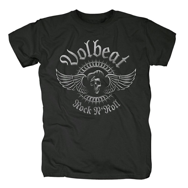 Volbeat Rock N Skull T-skjorte L