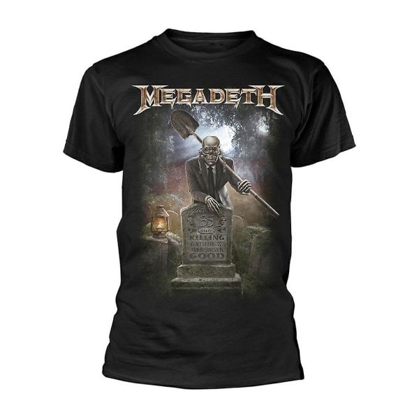 Megadeth 35 År Graveyard T-shirt XXXL