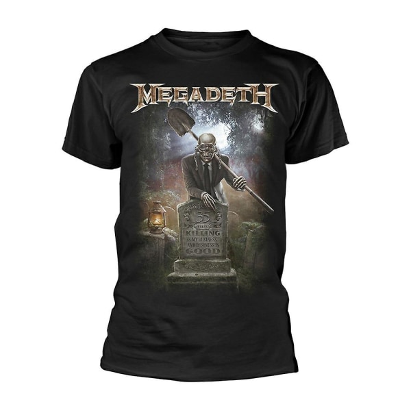 Megadeth 35 Years Graveyard T-shirt M