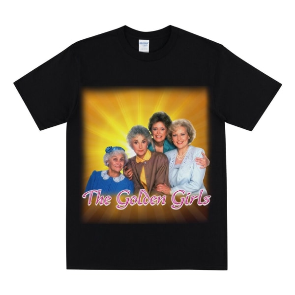 GOLDEN GIRLS Homage Tshirt Black M