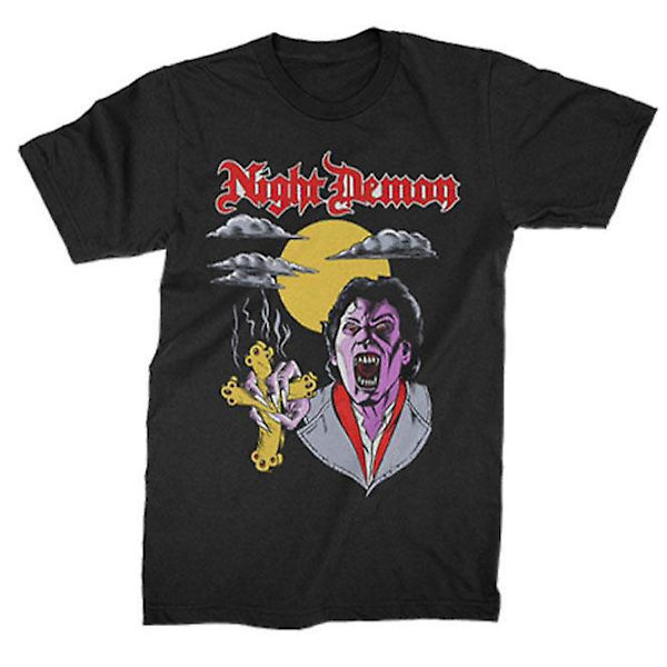 Night Demon Fright Night T-shirt L