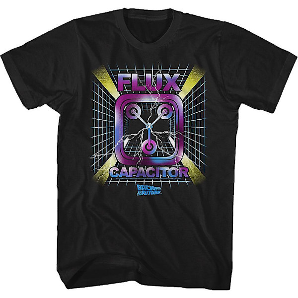 Flux Kondensator Graf Tilbage Til Fremtiden T-shirt XL