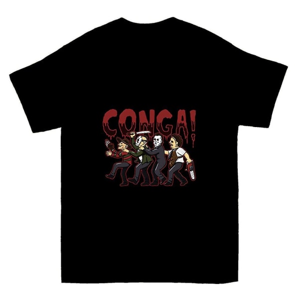 Horror Conga T-shirt XXXL