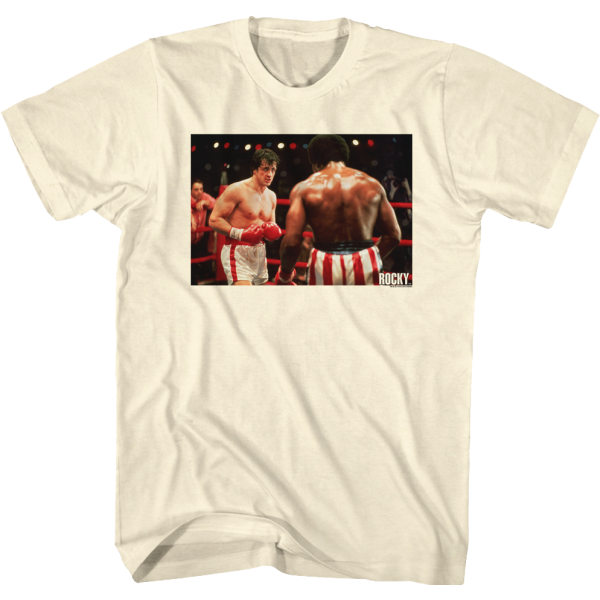 Första Fajten Apollo Creed vs Rocky Balboa T-Shirt XXXL