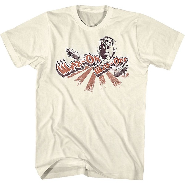 Mr. Miyagi Wax On Wax Off Karate Kid -paita S