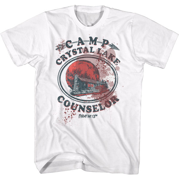 Bloody Camp Crystal Lake Counselor T-skjorte XXXL