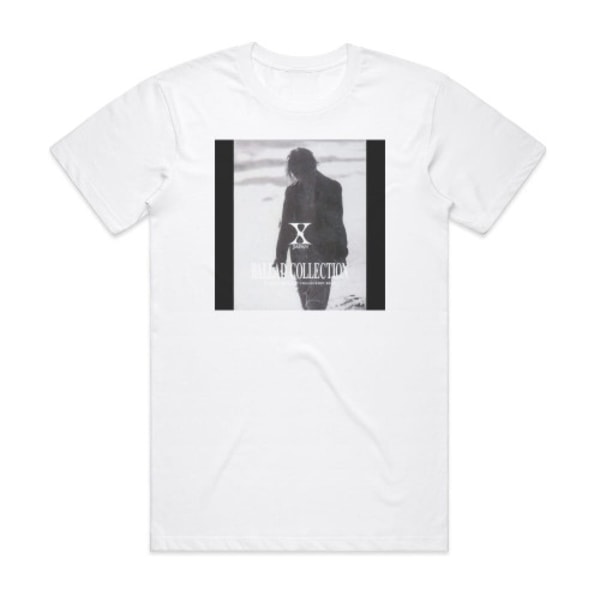 X JAPAN Ballad Collection Album Cover T-shirt Vit M
