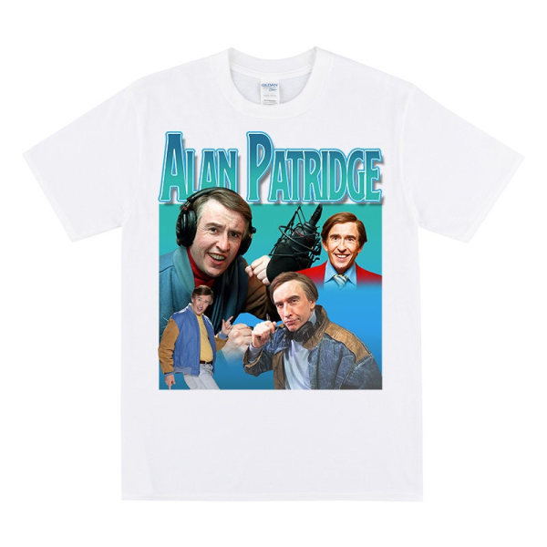 ALAN PARTRIDGE Hyllest T-skjorte White XXL