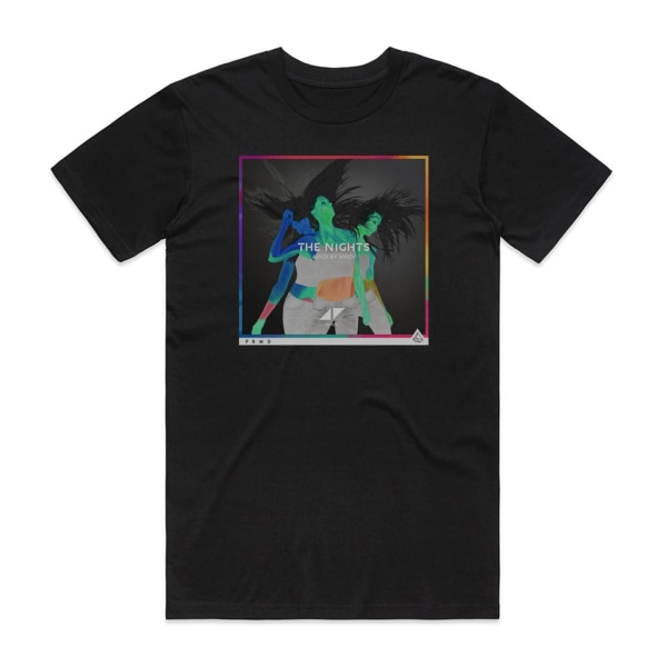 Avicii The Nights Album Cover T-shirt Svart M