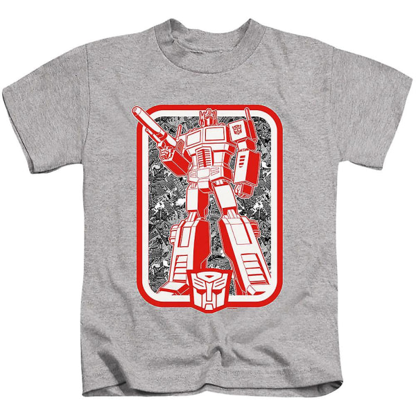 Ungdom Autobots Leder Optimus Prime Transformers T-shirt M