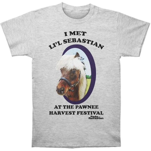 Parks And Recreation Li'l Sebastian T-skjorte M