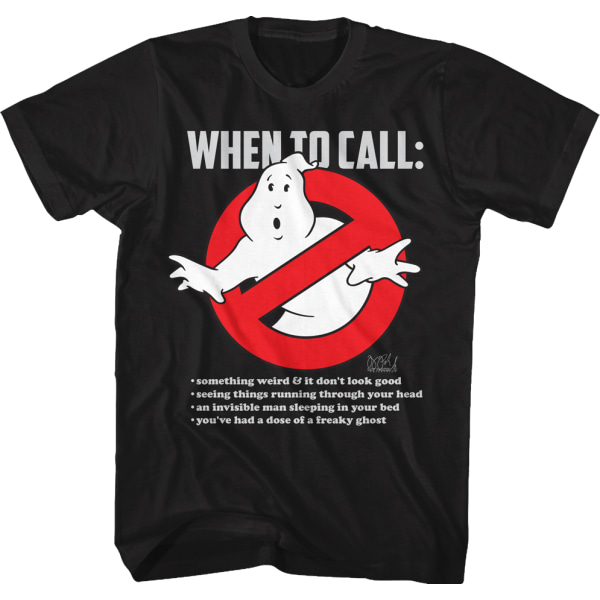 När Man Ska Ringa Ghostbusters T-Shirt S