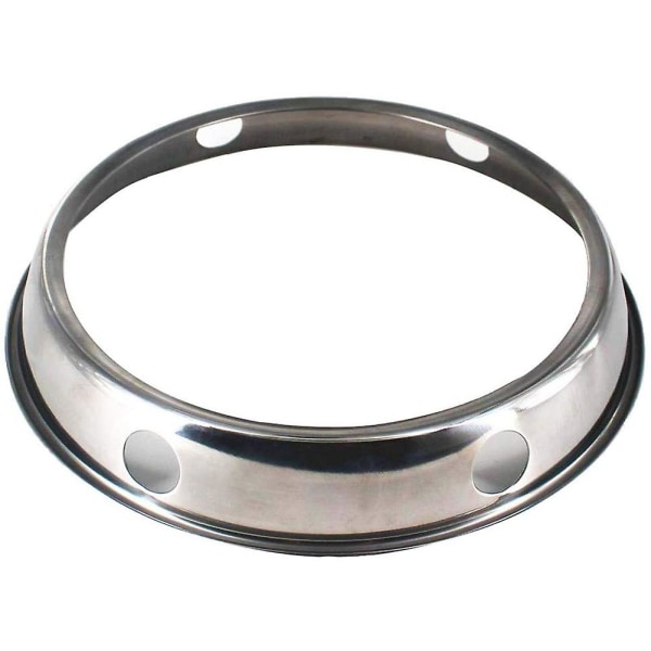 Universal Wok Stativ Stativ Wok Ring/ Rundbunns Wok Stativ Universal Størrelse For Gasskomfyr Stekepanne Silver