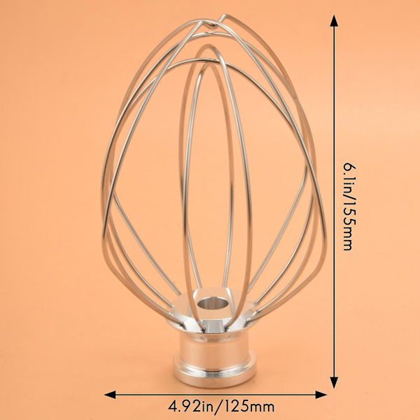KitchenAid K45ww Melangeballongvisp i rustfritt stål, 2-pakning
