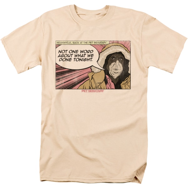 Ikke Et Ord Kæledyrs Kirkegård T-Shirt XL
