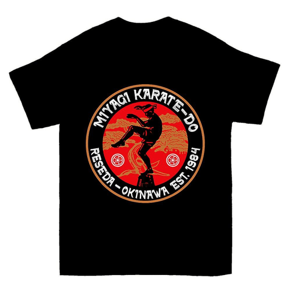 Miyagi Karate Do Crane Kick T-shirt L