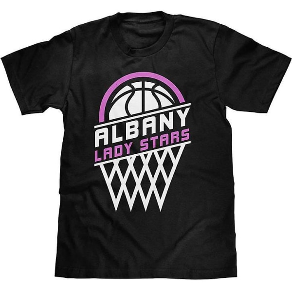 Albany Lady Stars Hoop Logo T-shirt XL