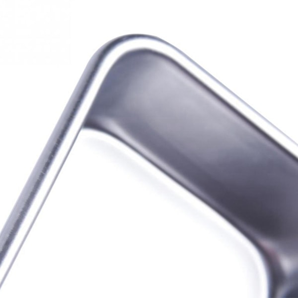 2 st 4 tum Aluminiumlegering Mousse Kvadratisk Kakform Bakplåt Dekorativa Bakverktyg