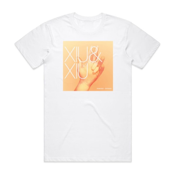 Xiu Xiu Remixed And Covered Album Cover T-shirt Hvid L