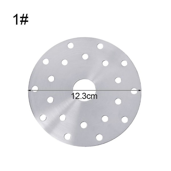 Termisk guideplate for induksjonskomfyr, rustfritt stål - Størrelse 5
