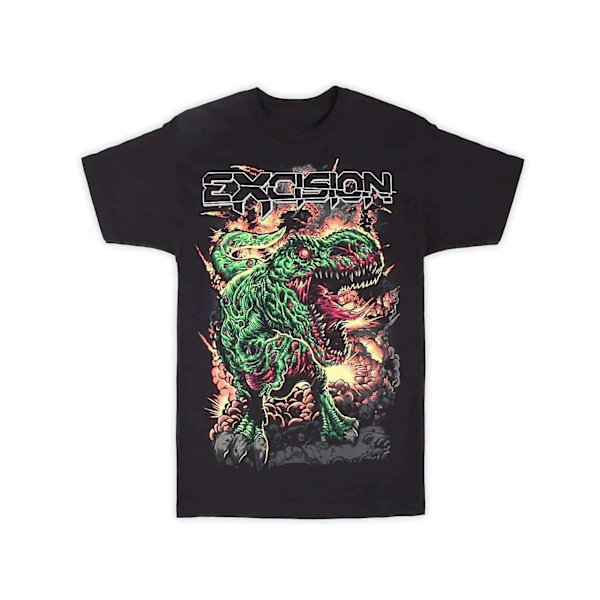 Excision 'Radioactive Rex' Unisex T-skjorte L