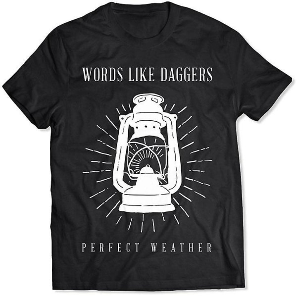 Words Like Daggers Lantern T-paita XL