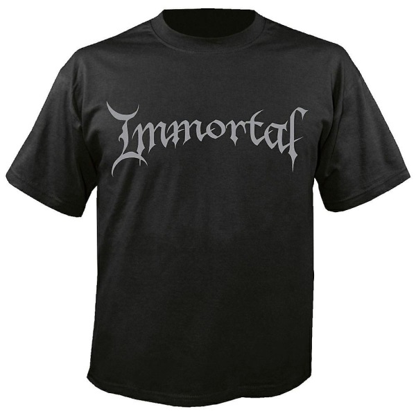 Immortal Logo T-skjorte S