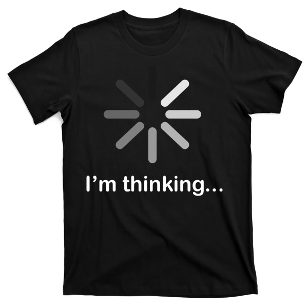I'm Thinking Loading Logo T-shirt M