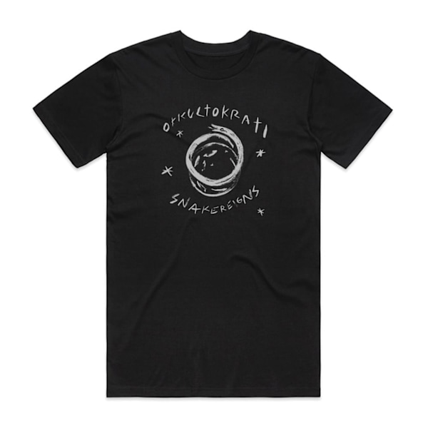 Okkultokrati Snakereigns Album Cover T-Shirt Svart M