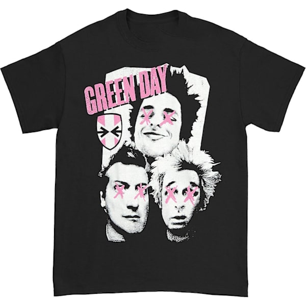 Green Day Patchwork T-skjorte M