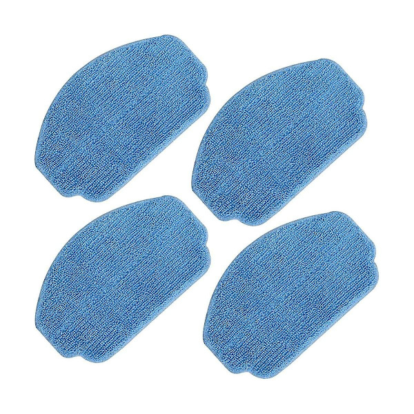 4-pack Ersättningsmoppdynor för Br150 Br151 Robotdammsugare
