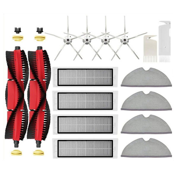 Hepa Filter Hovedbørste Sidebørste til S5 Max S6 Maxv S6 Pure S50 S51 S55 E4 E5 Støvsuger Reservedele