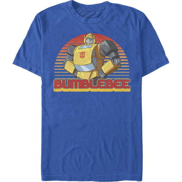 Bumblebee Heroisk Posering Transformers T-Shirt XXL