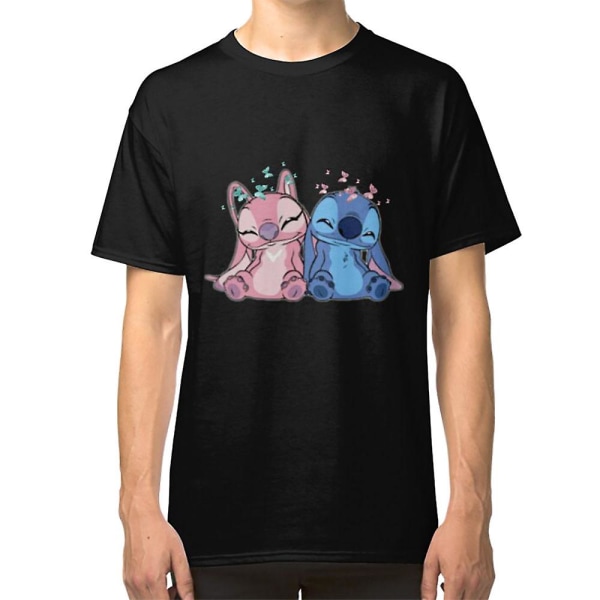 Stitch og Angel T-shirt L