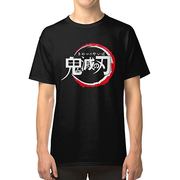 Demon Slayer logo sort T-shirt M