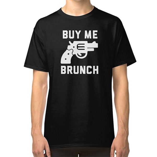 Køb Mig Brunch T-shirt, Sticker, Hoodie, Maske T-shirt S