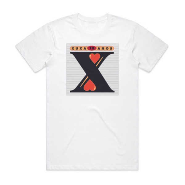 Xuxa Xuxa 10 Anos Albumkansi T-paita Valkoinen XXL