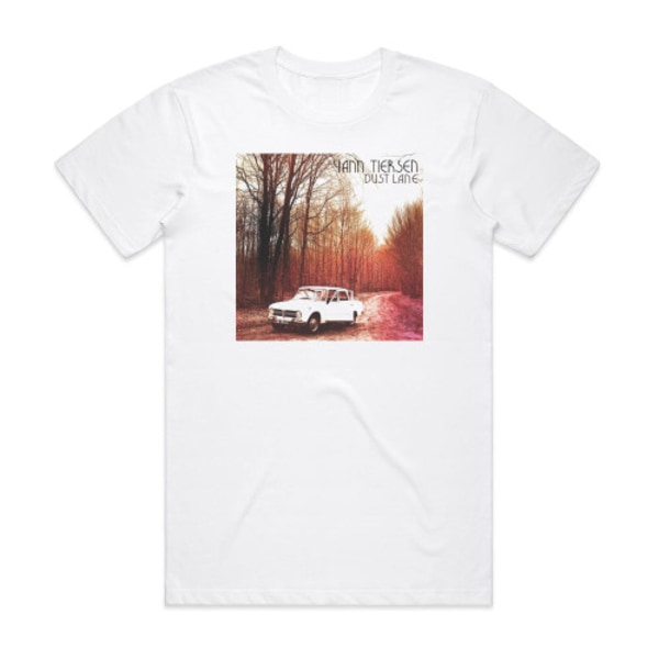 Yann Tiersen Dust Lane Albumomslag T-shirt Vit S