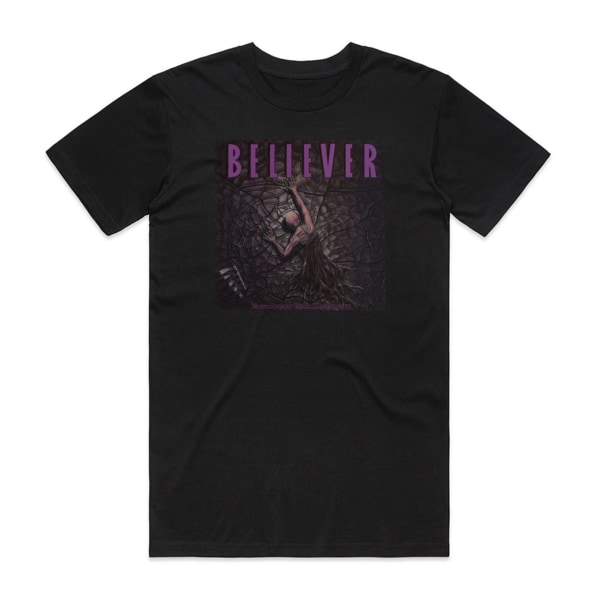 Believer Extraction From Mortality Album Cover T-Shirt Sort L