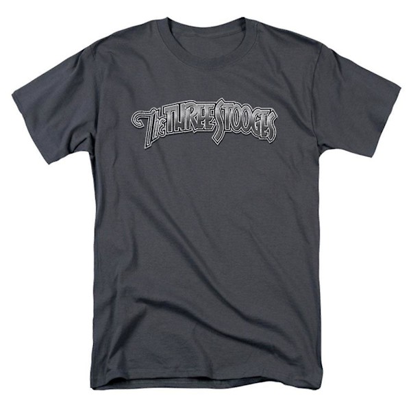 Tre Stooges T-shirt med metallisk logotyp S