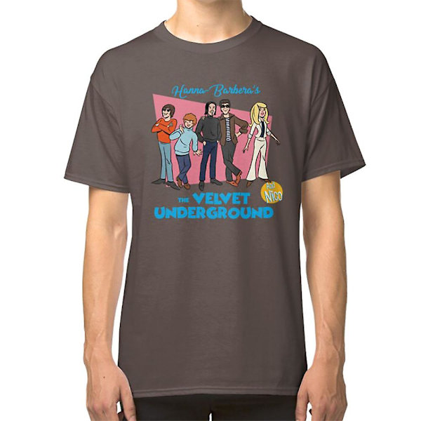 Piirretty Underground -paita darkgrey L