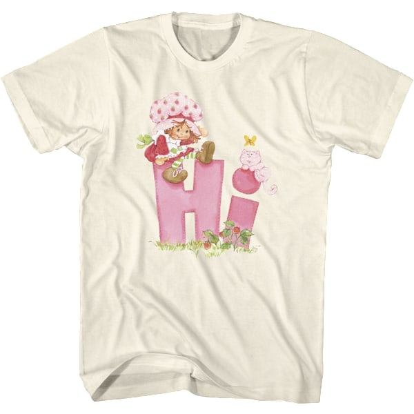 Hej Jordbær Shortcake T-Shirt L