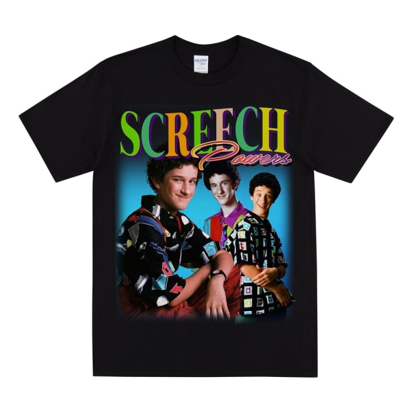 SCREECH Homage T-shirt Black XL