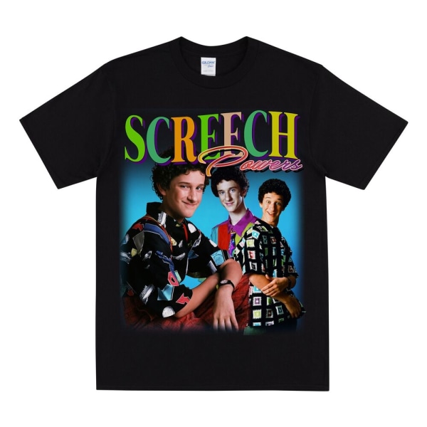 SCREECH Hyllning T-shirt Black S