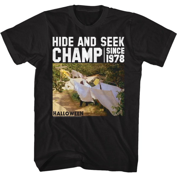 Hide And Seek Champ Siden 1978 Halloween T-Shirt S