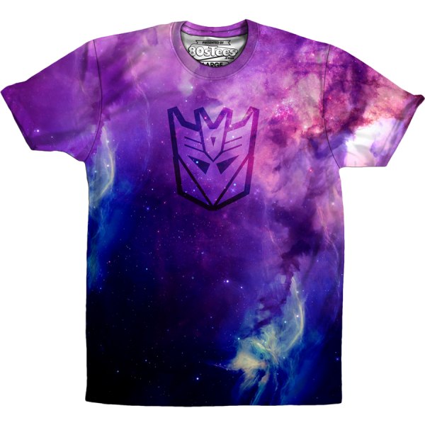 Sublimerings Galaxy Decepticon Logo Transformers Skjorte L