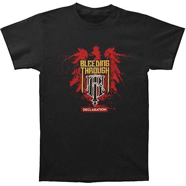 Bleeding Through Declaration T-skjorte XXL