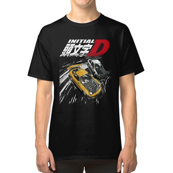 Initial D - Bergsdrift Racing Tandem AE86 vs FD rx-7 T-shirt S